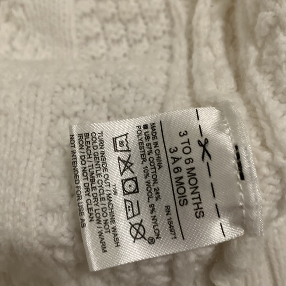 Baby Shawl Collar Cardigan - Picture 4 of 4